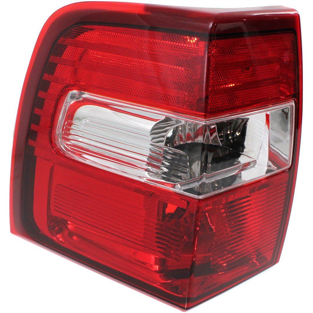 Halogen Tail Light For 2007-2014 Ford Expedition Left Clear & Red Lens CAPA | eBay 2007 Ford Expedition Tail Light Bulb Replacement